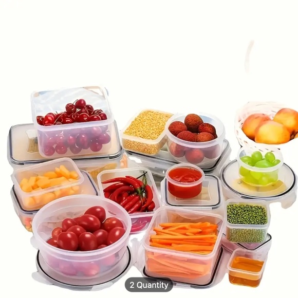 T424 48 Piece Ultra Durable Food Storage Container Set - Picture 2 of 6